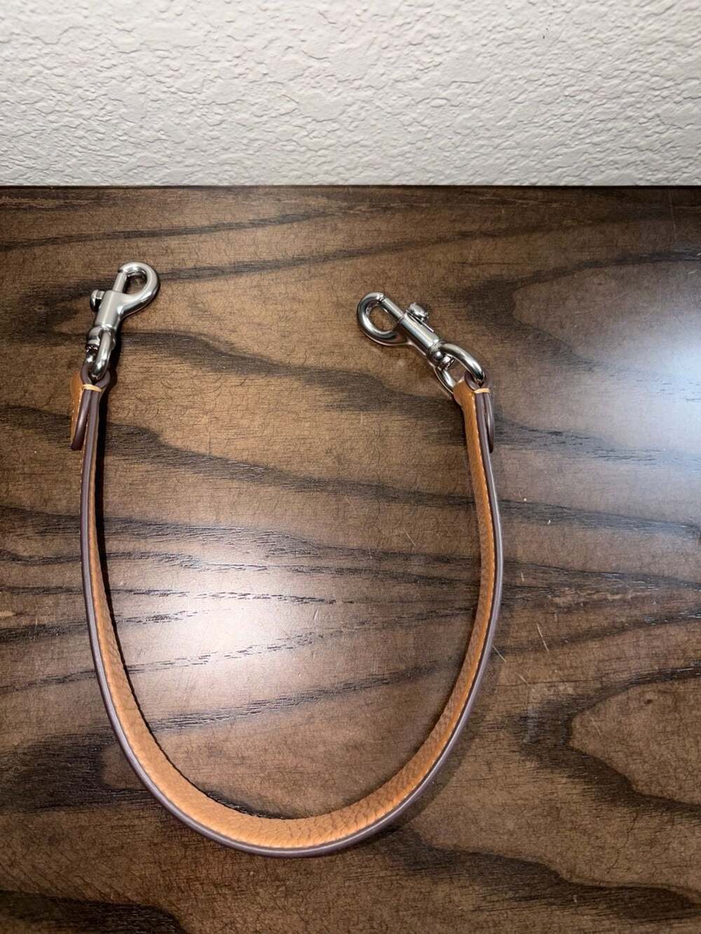 Coach Tan Pebble Leather Replacement Handbag Strap